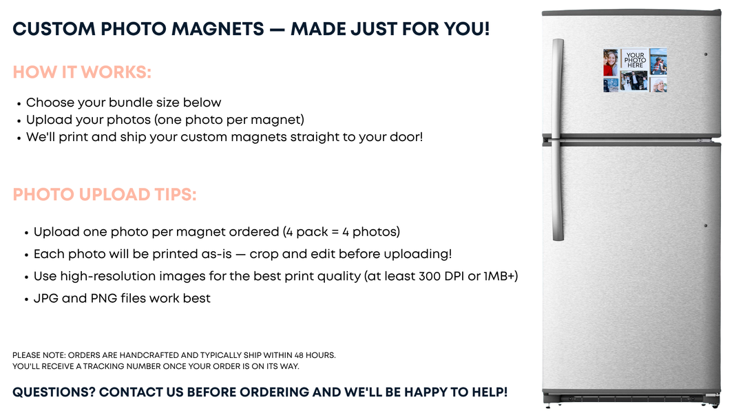 Custom Photo Magnets