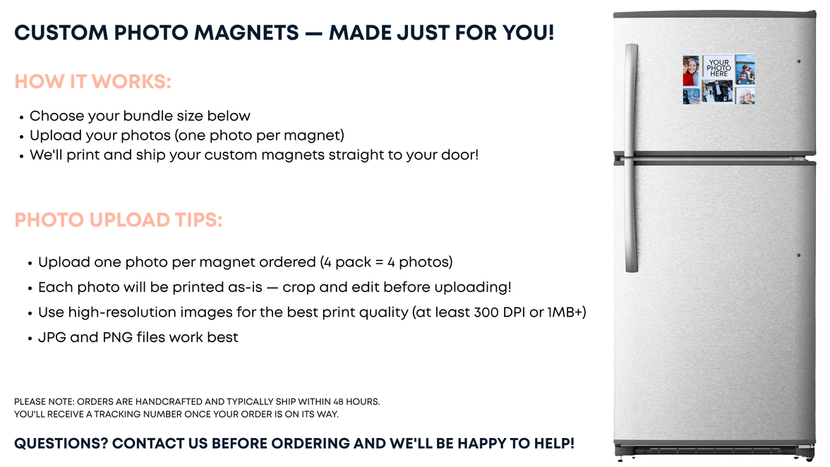 Custom Photo Magnets